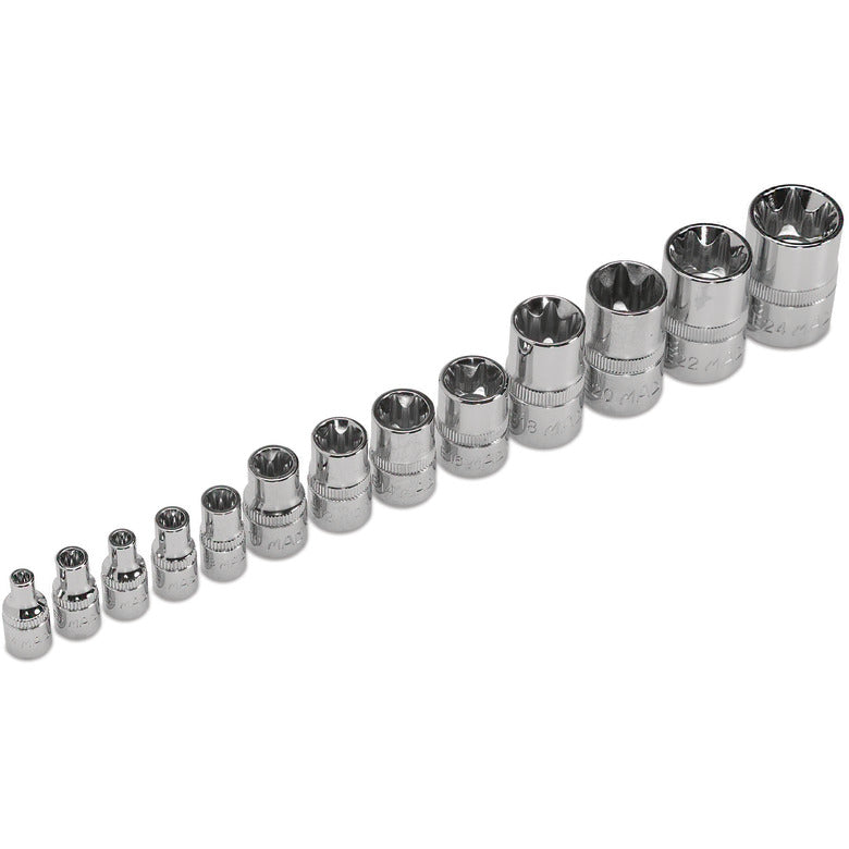 13-PC. External Star Socket Set