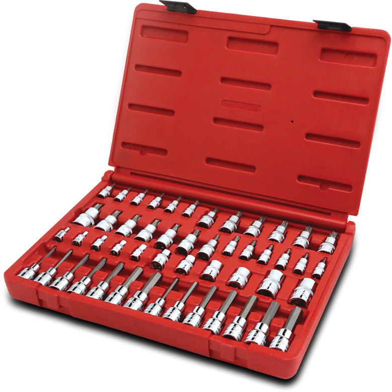 50-PC. Master Hex and Star Bit Driver Set