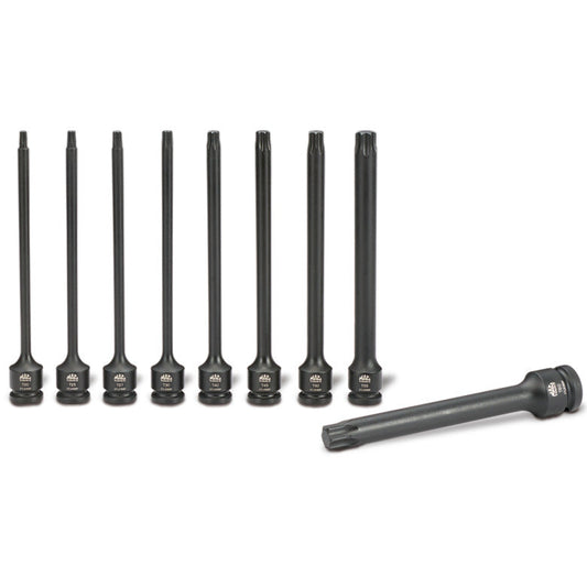 9-PC. Long Impact Star Driver Set