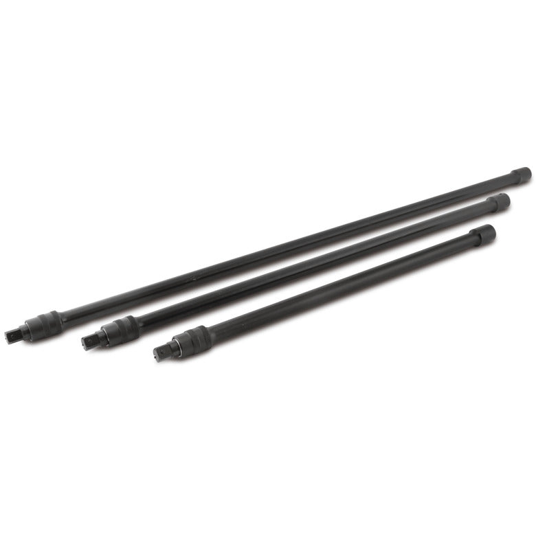 3-PC. 1/2" Drive Long Locking Impact Extension Set