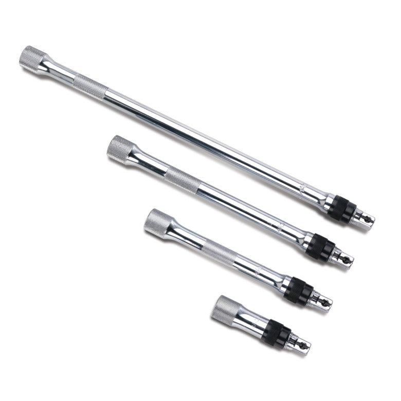 4-PC. 3/8" Drive Knurled Locking Extension Set