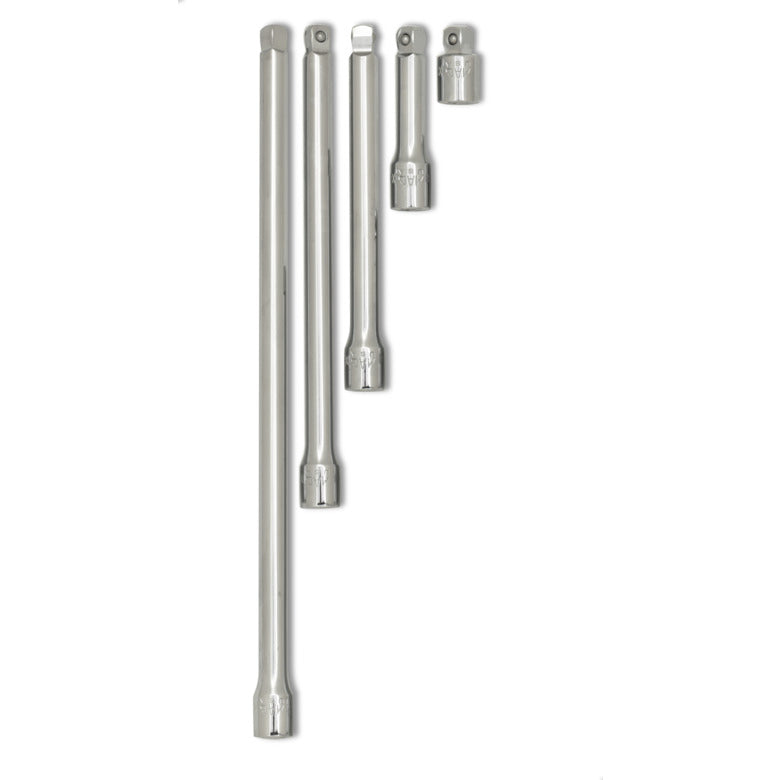 5-PC. 3/8" Drive Wobble Extension Set
