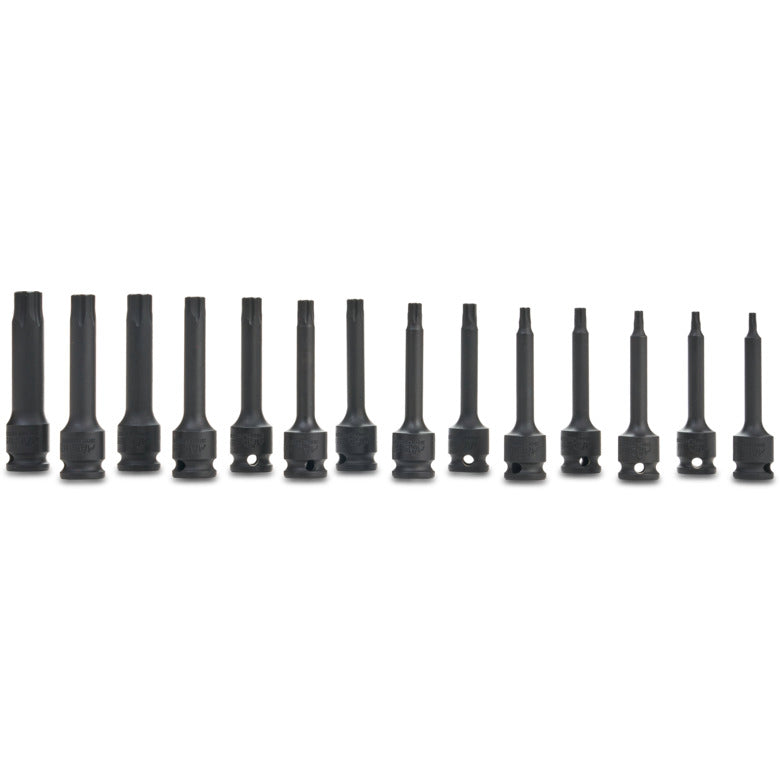 14-PC. 3/8" Drive R.B.R.T.™ Metric/SAE Long Impact Hex Drivers