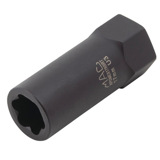 3/8" Drive R.B.R.T™ Impact Foreign Object Removal (FOR) Deep Extractor Socket - 17mm