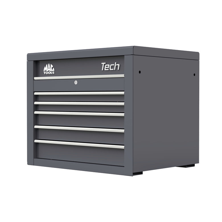 Tech™ Series 5-Drawer Top Chest - Carbon Gray
