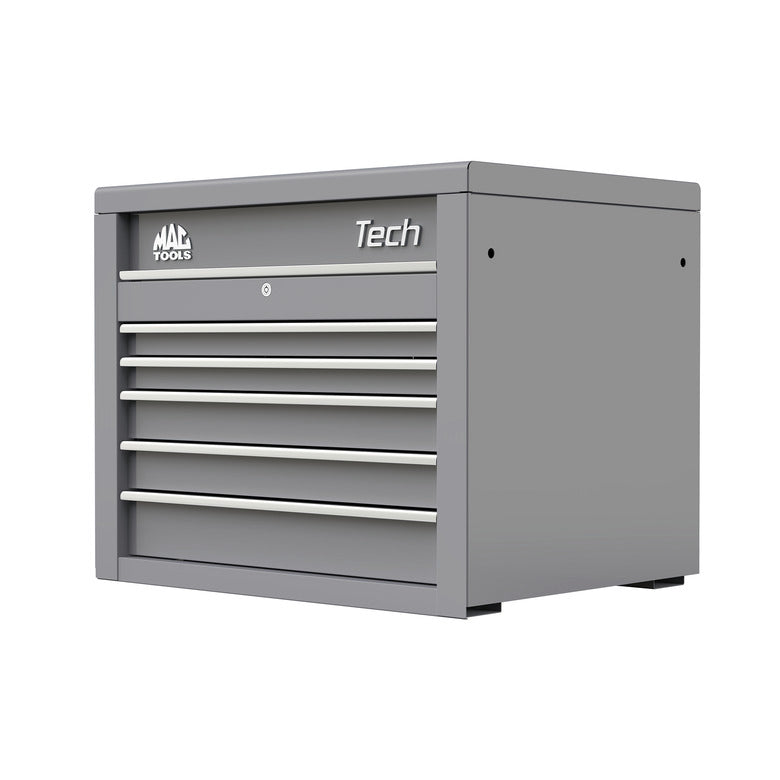 Tech™ Series 5-Drawer Top Chest - Mica Gray