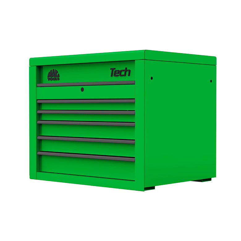 Tech™ Series 5-Drawer Top Chest - Lime Green