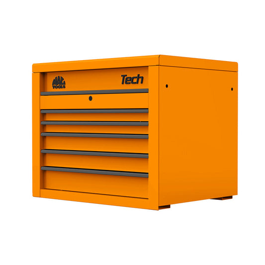 Tech™ Series 5-Drawer Top Chest - Fireball Orange