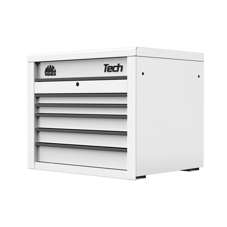 Tech™ Series 5-Drawer Top Chest - Titanium White