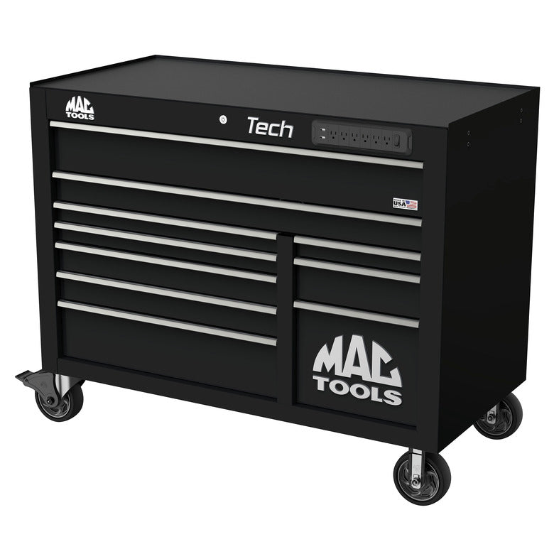 Tech™ Series 10-Drawer Workstation - Galaxy Black