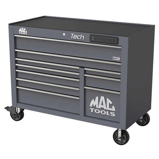 Tech™ Series 10-Drawer Workstation - Carbon Gray