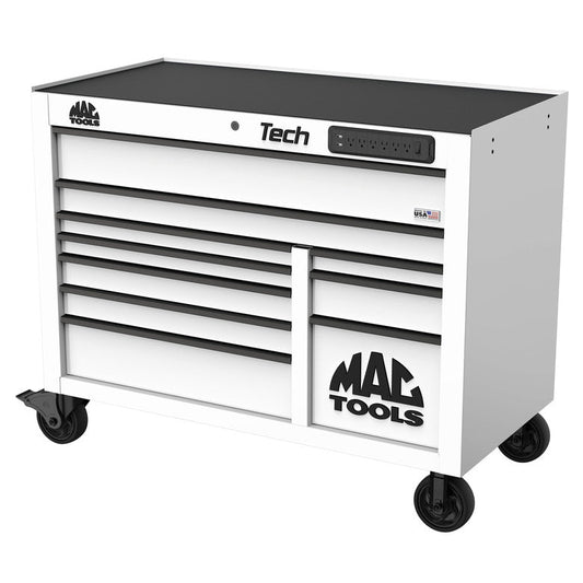 Tech™ Series 10-Drawer Workstation - Titanium White