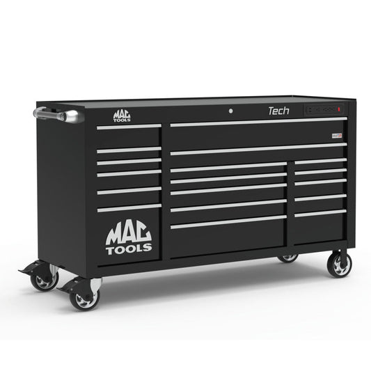 Tech™ Series 18-Drawer Workstation - Galaxy Black