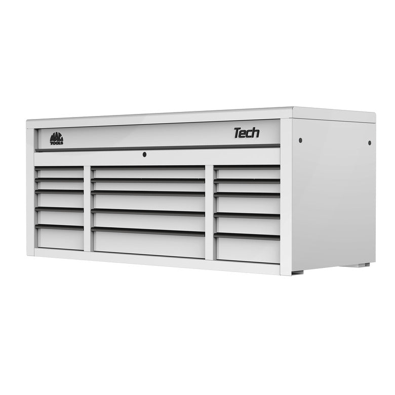 Tech™ Series 15-Drawer Top Chest - Titanium White