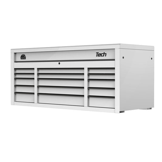 Tech™ Series 15-Drawer Top Chest - Titanium White