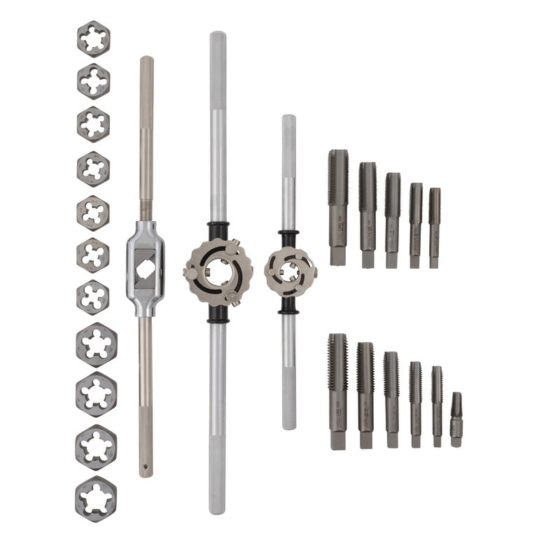 25-PC. SAE Tap and Hex Die Set