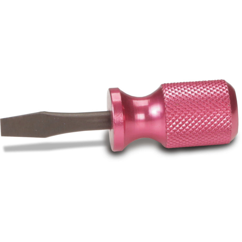 Knurled-Handle Terminal Tool Flat Blade 3/16" x 1"