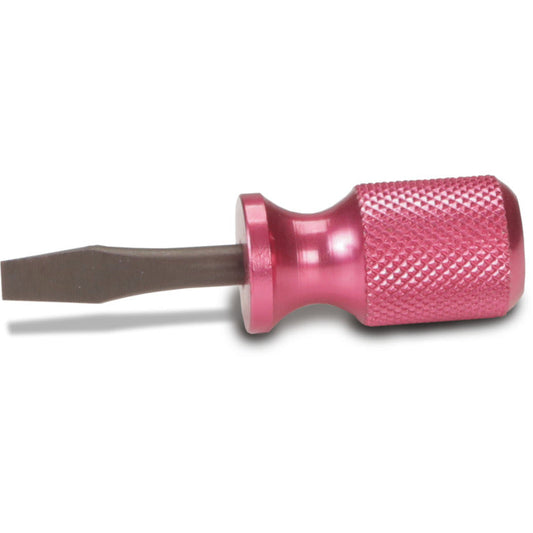 Knurled-Handle Terminal Tool Flat Blade 3/16" x 1"