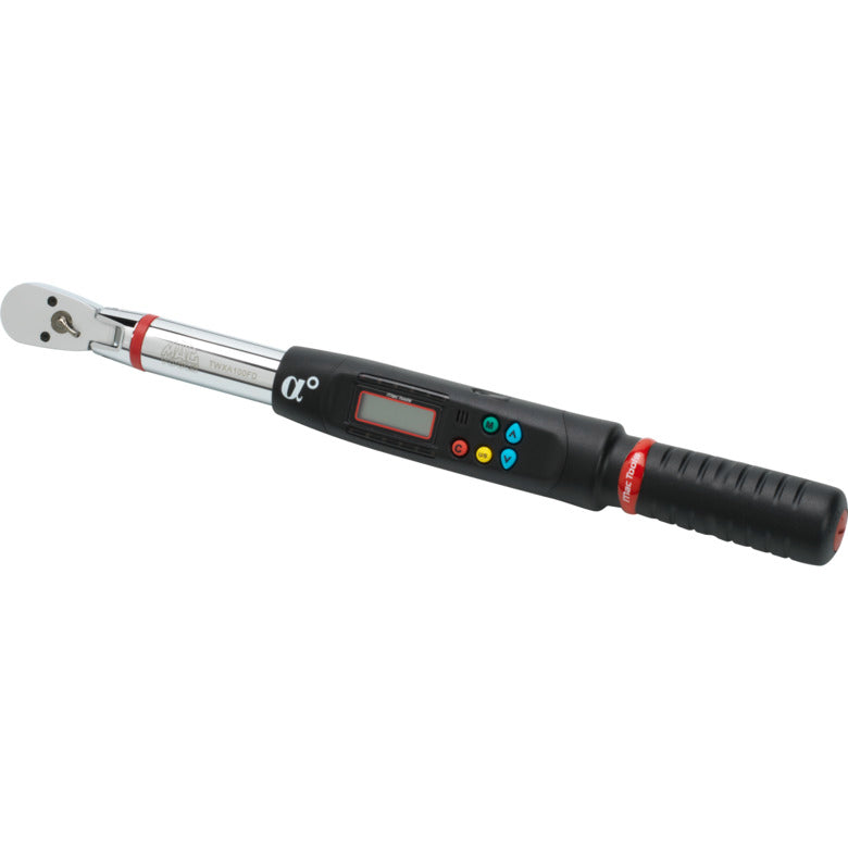 3/8" Drive Electronic Angle Torque Wrench 5-100 ft-lbs.