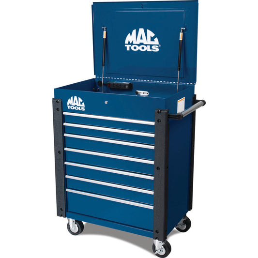 7-Drawer Utility Cart - Sapphire Blue