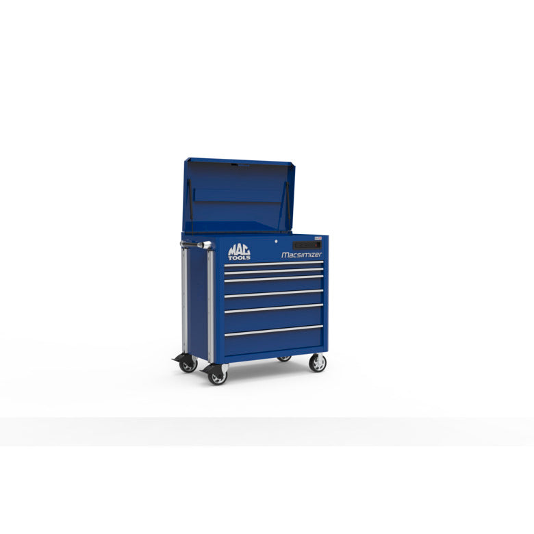 Macsimizer® 6-Drawer Utility Cart - Sapphire Blue