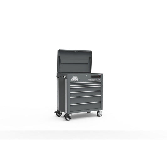 Macsimizer® 6-Drawer Utility Cart - Carbon Gray
