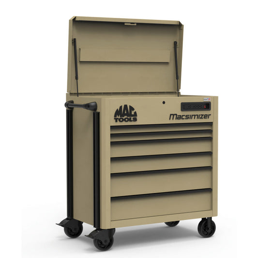 Macsimizer® 6-Drawer Utility Cart - Desert Tan
