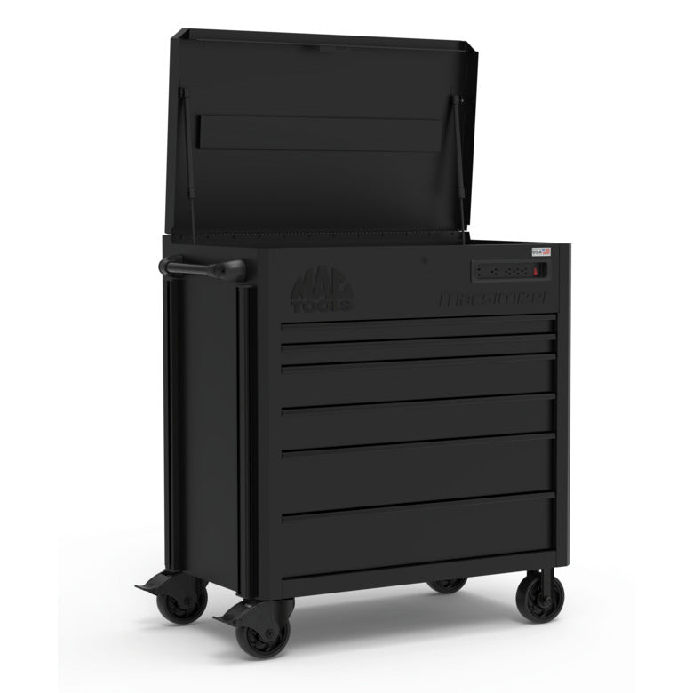 Macsimizer® 6-Drawer Utility Cart - Flat Black
