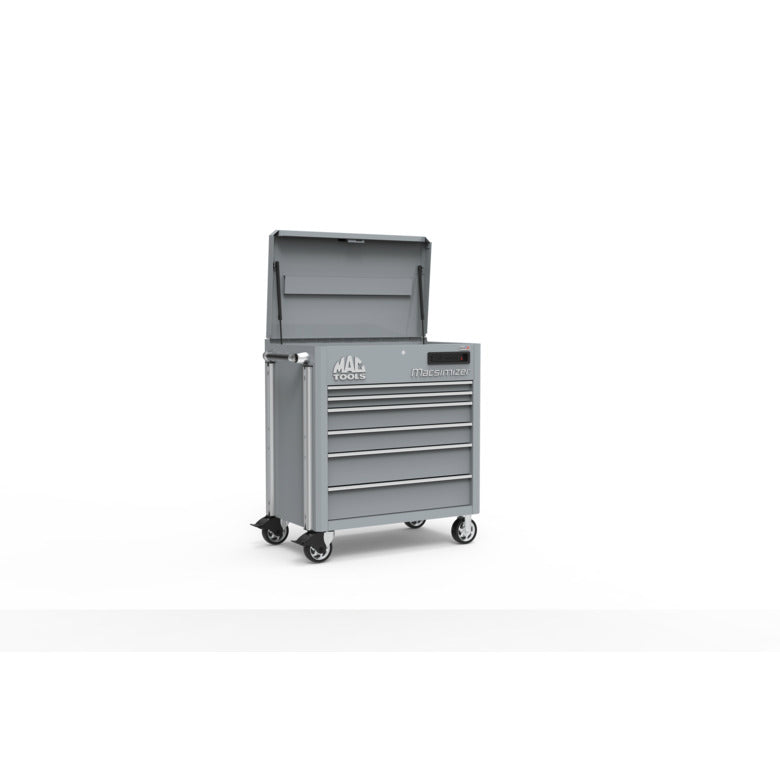 Macsimizer® 6-Drawer Utility Cart - Mica Gray