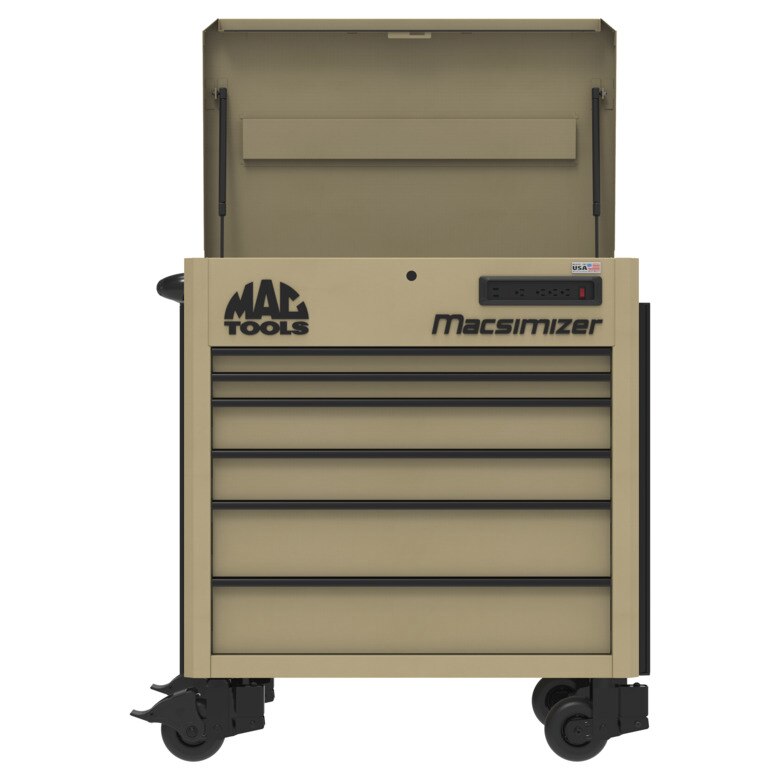 6-Drawer Macsimizer® High-Mileage Utility Cart - Desert Tan
