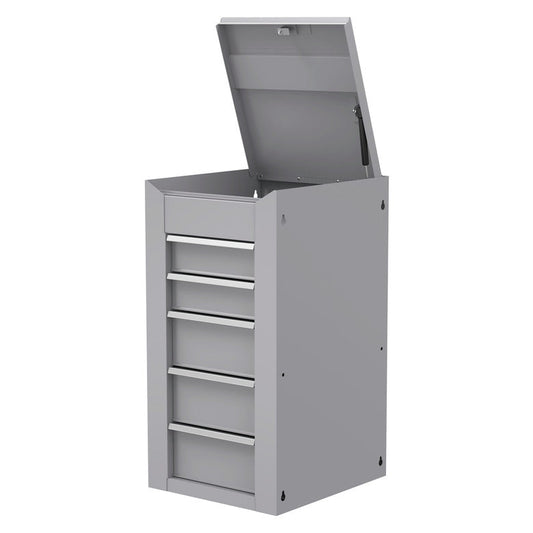 5-Drawer Side Box for UC3720 (MB199) Carts - Mica Gray