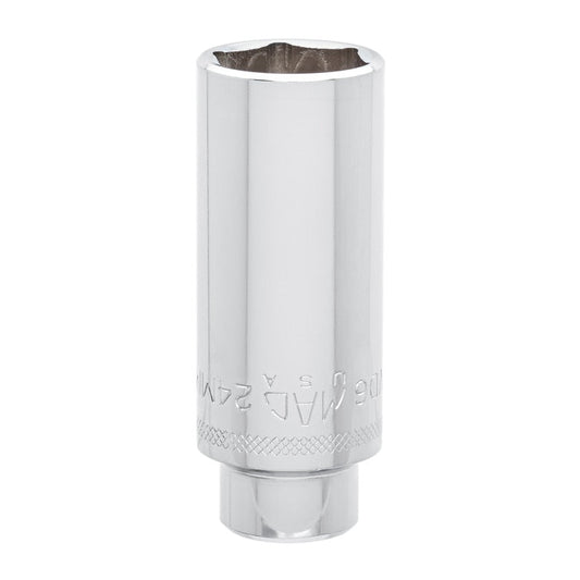 1/2" Drive Deep Socket 24mm - 6-PT.