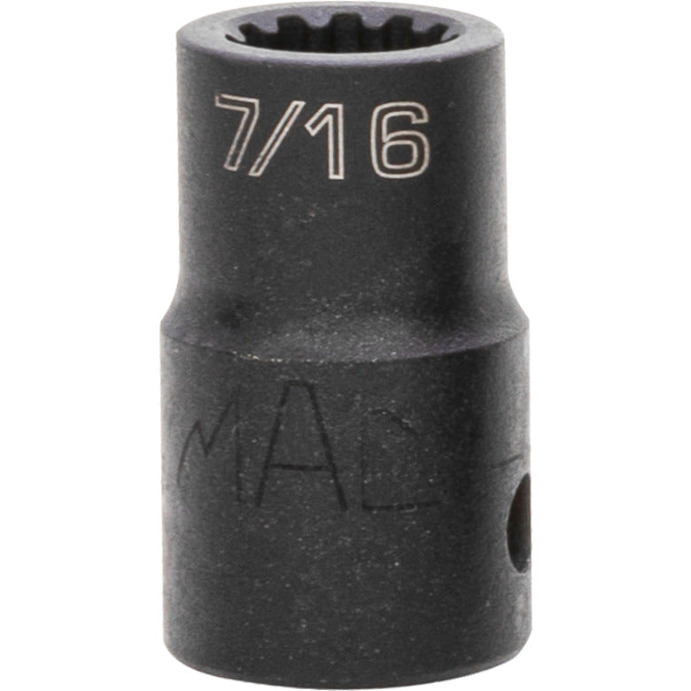 1/2" Drive Spherical Impact Socket - 7/16"