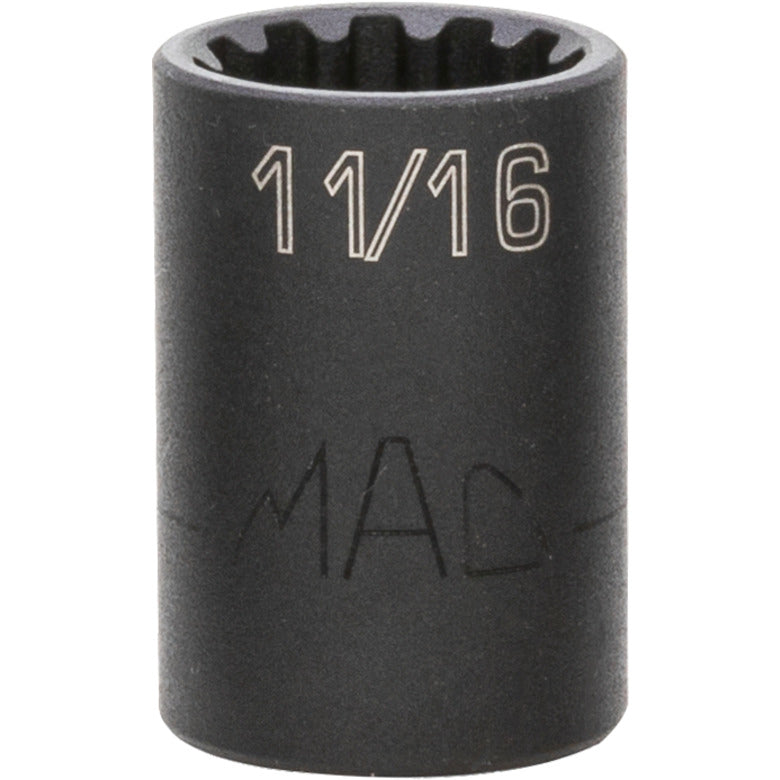 1/2" Drive Spherical Impact Socket - 11/16"