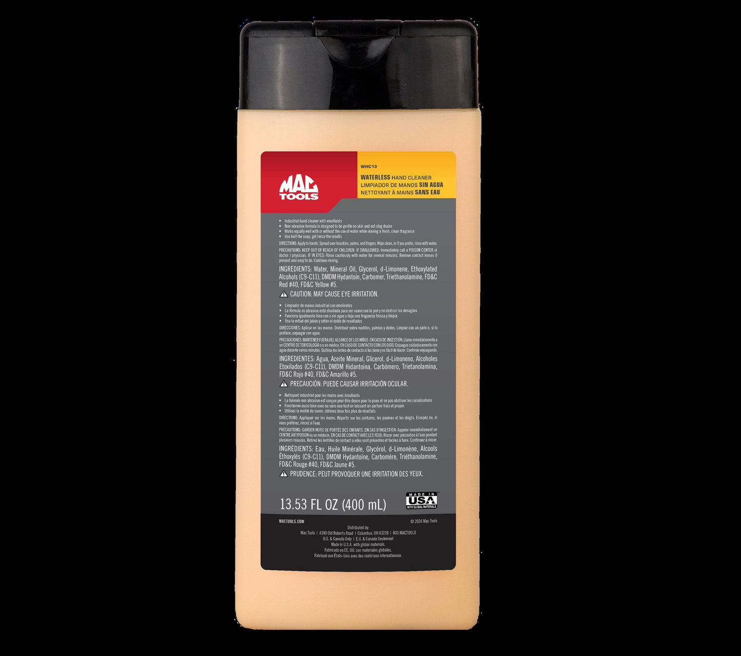 400 ml Waterless Hand Cleaner