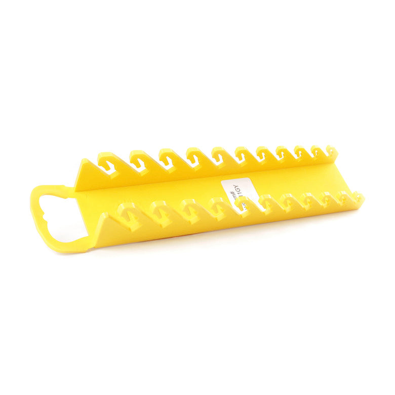 11-PC. Stubby Wrench Rack - Yellow
