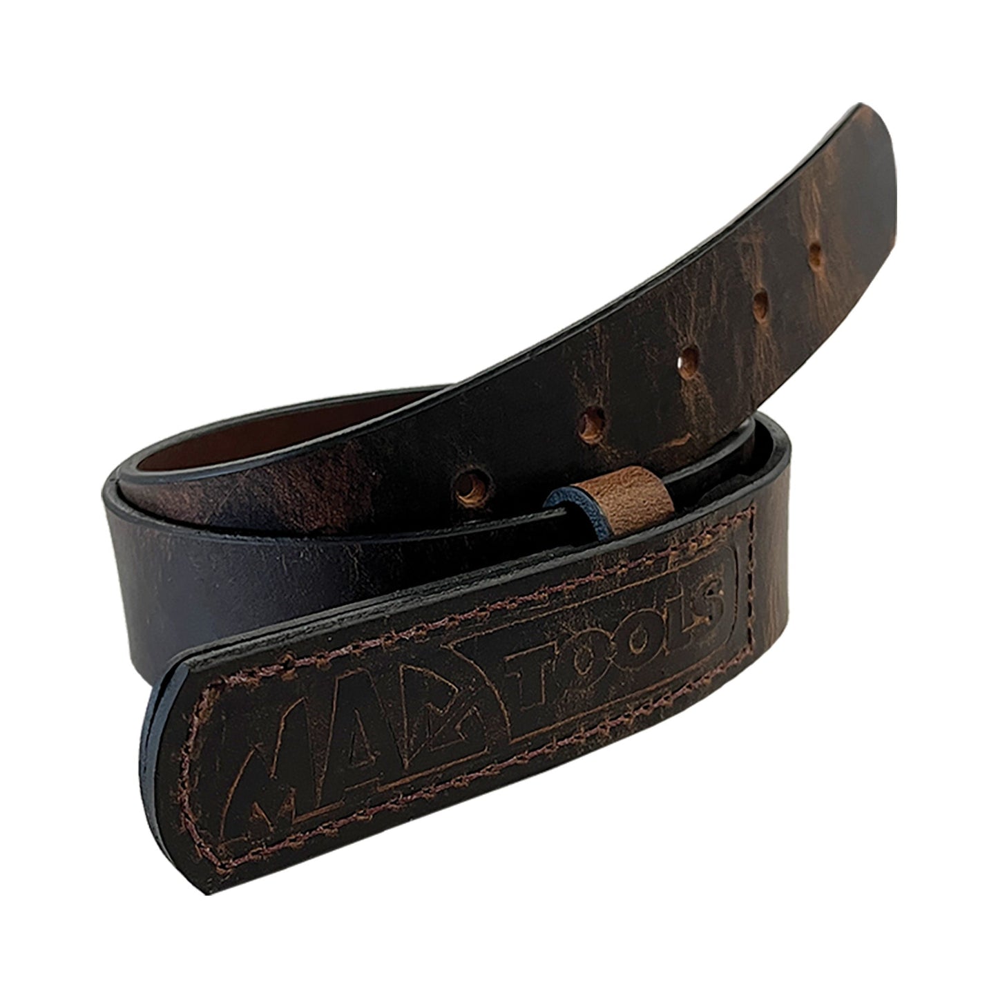 Mac Tools Scratchless Brown Leather Belt