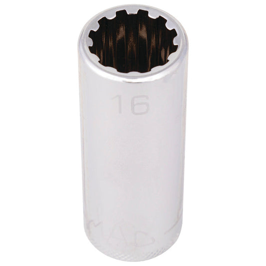 3/8" Drive Deep Spherical Socket - 16mm