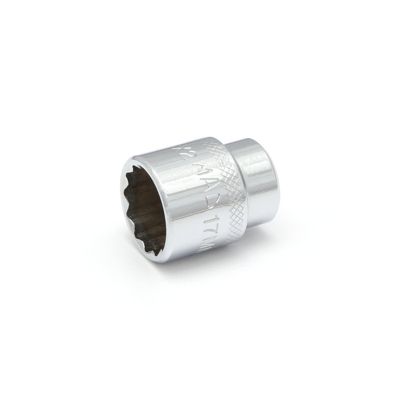 3/8" Drive Socket 17mm - 12-PT.