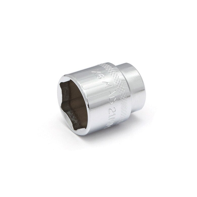 3/8" Drive Socket 21mm - 12-PT.