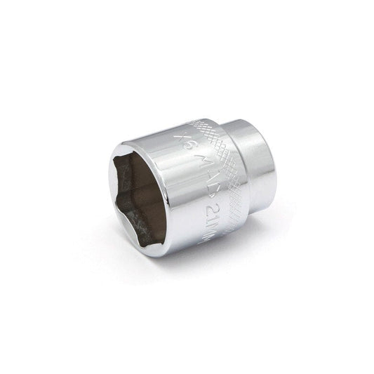 3/8" Drive Socket 21mm - 12-PT.