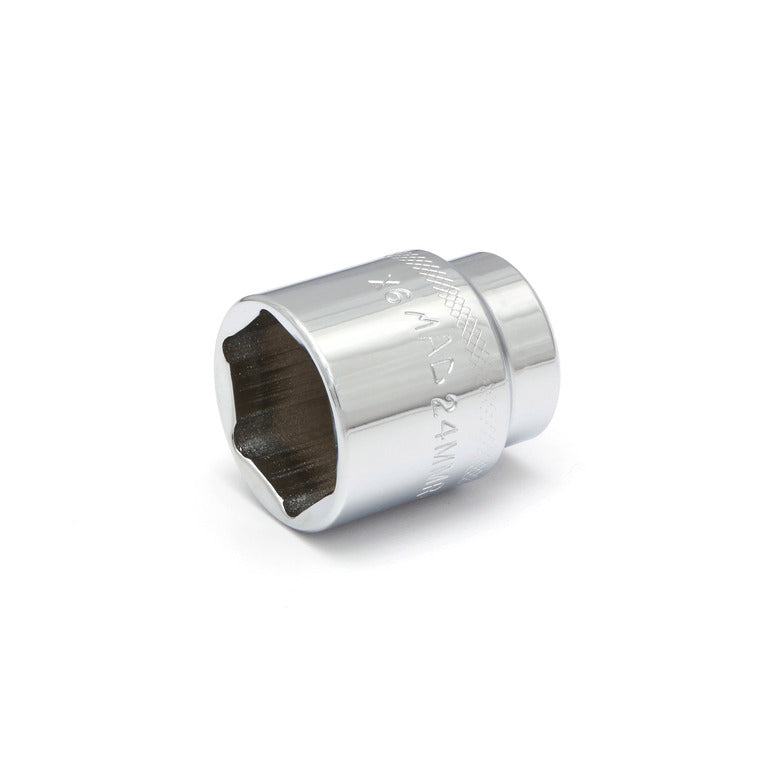 3/8" Drive Socket 24mm - 12-PT.