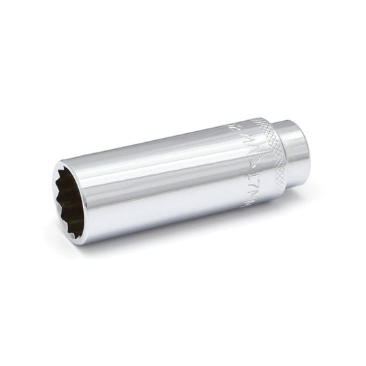 3/8" Drive Deep Socket 17mm - 12-PT.