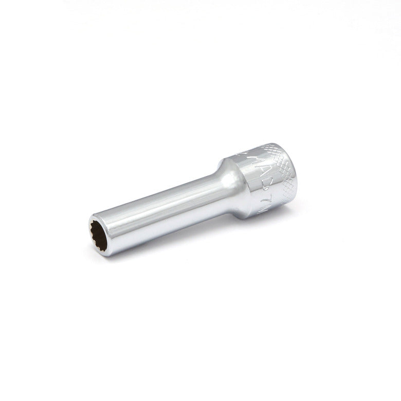3/8" Drive Deep Socket 7mm - 12-PT.