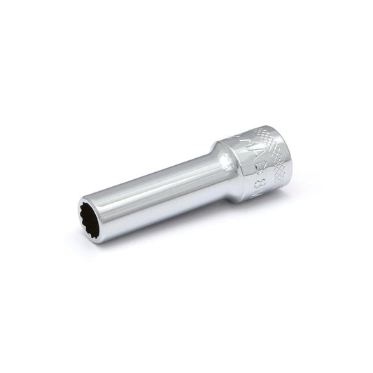 3/8" Drive Deep Socket 8mm - 12-PT.