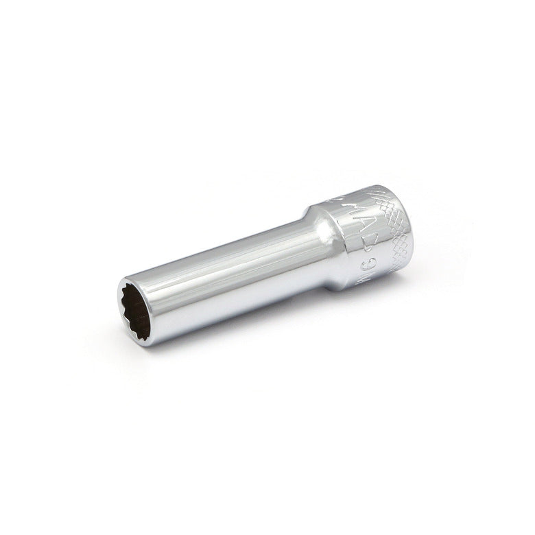 3/8" Drive Deep Socket 9mm - 12-PT.