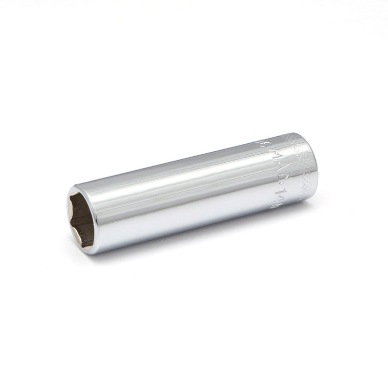 3/8" Drive Extra-Deep Socket 14mm - 6-PT.