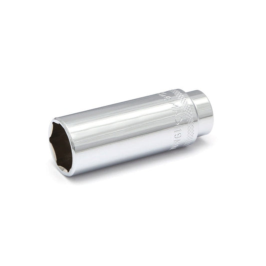 3/8" Drive Deep Socket 19mm - 6-PT.