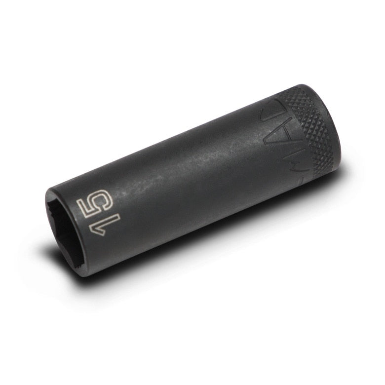 3/8" Drive Deep Impact Socket 15mm - 6-PT.