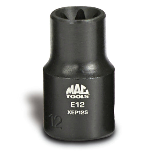 3/8" Drive Impact Inverted Star Socket - E12